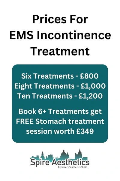 EMS Incontinence Treatment Prices Wednesbury